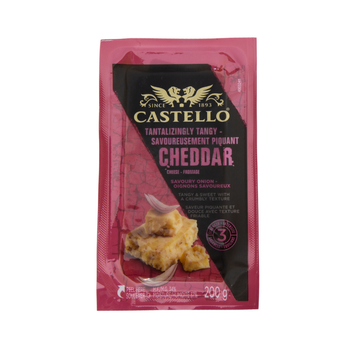 Castello Tantalizingly Tangy Savoury Onion Cheddar