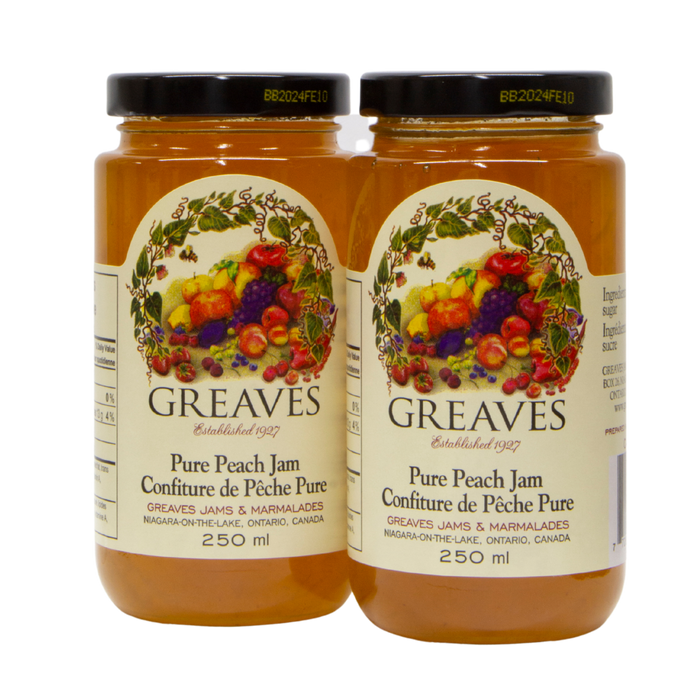 Greaves Pure Peach Jam