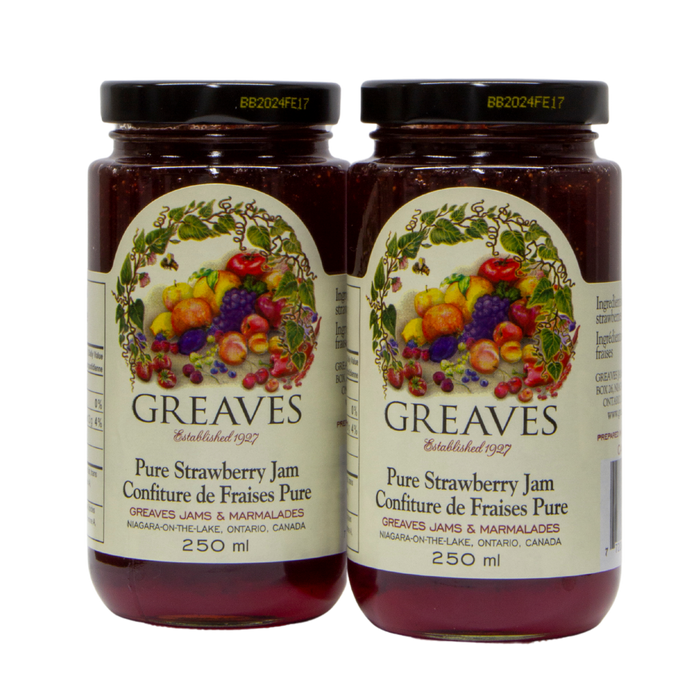 Greaves Pure Strawberry Jam