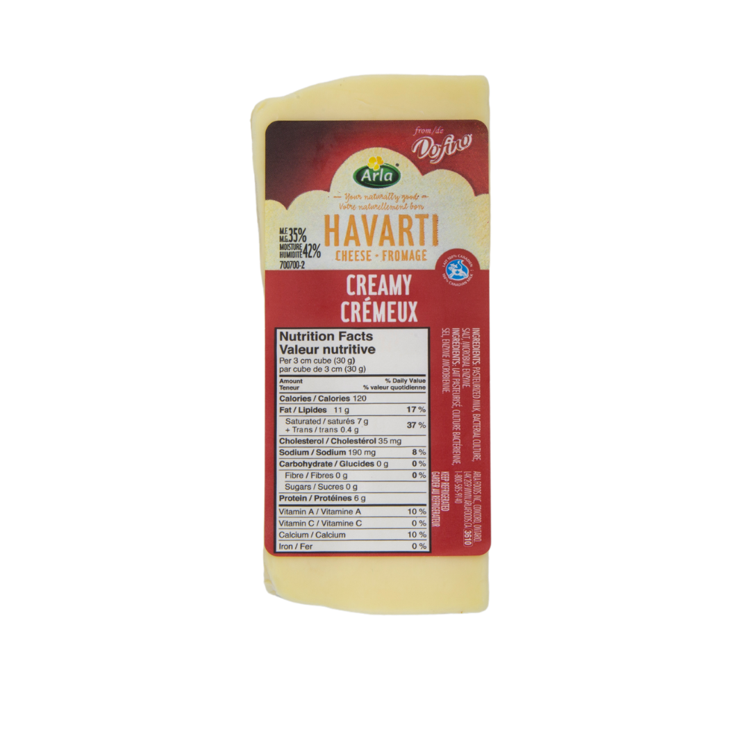 Arla Dofino Creamy Havarti Jensen Cheese